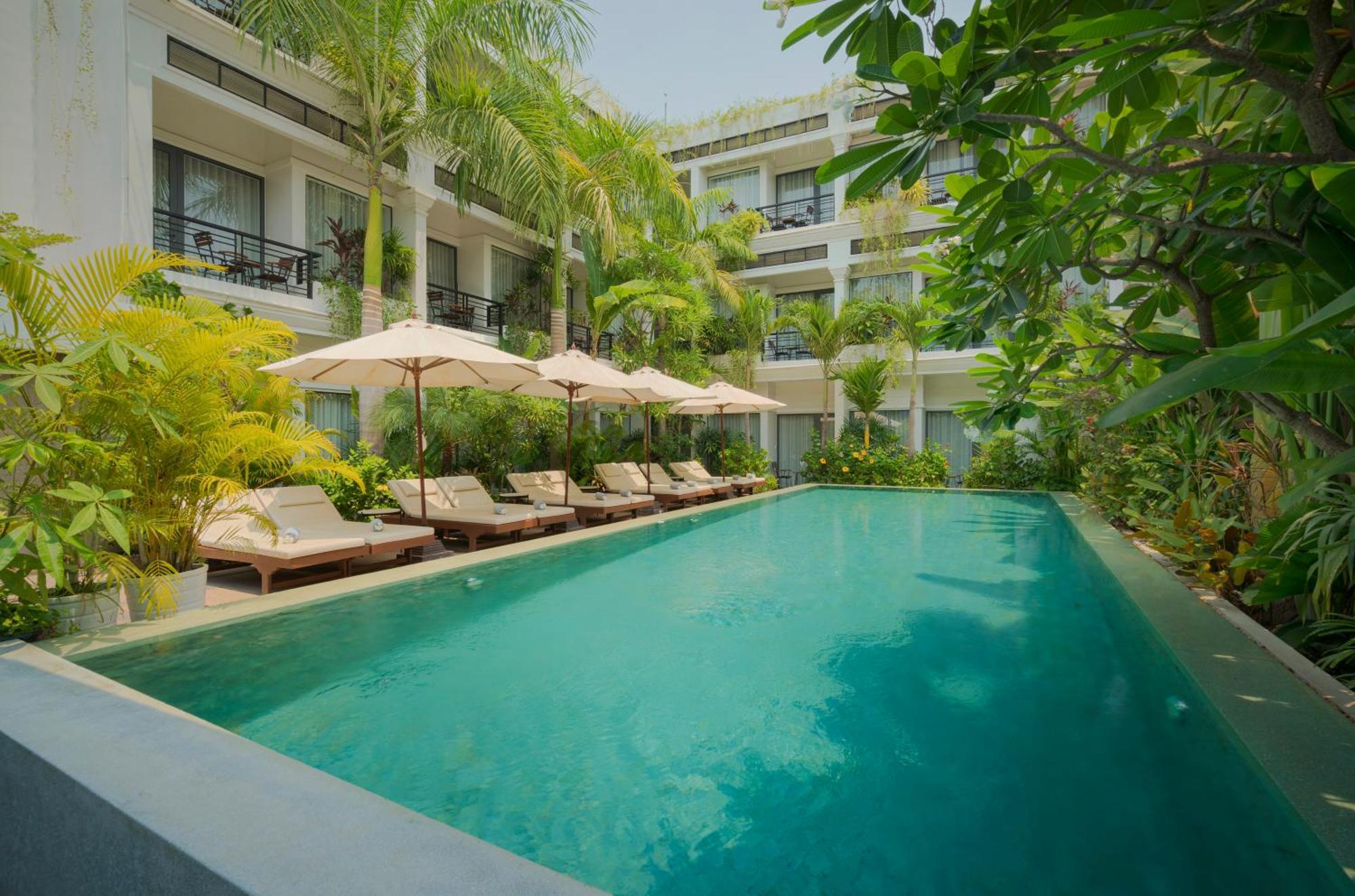 Khmer House Boutique Siem Reap Bagian luar foto