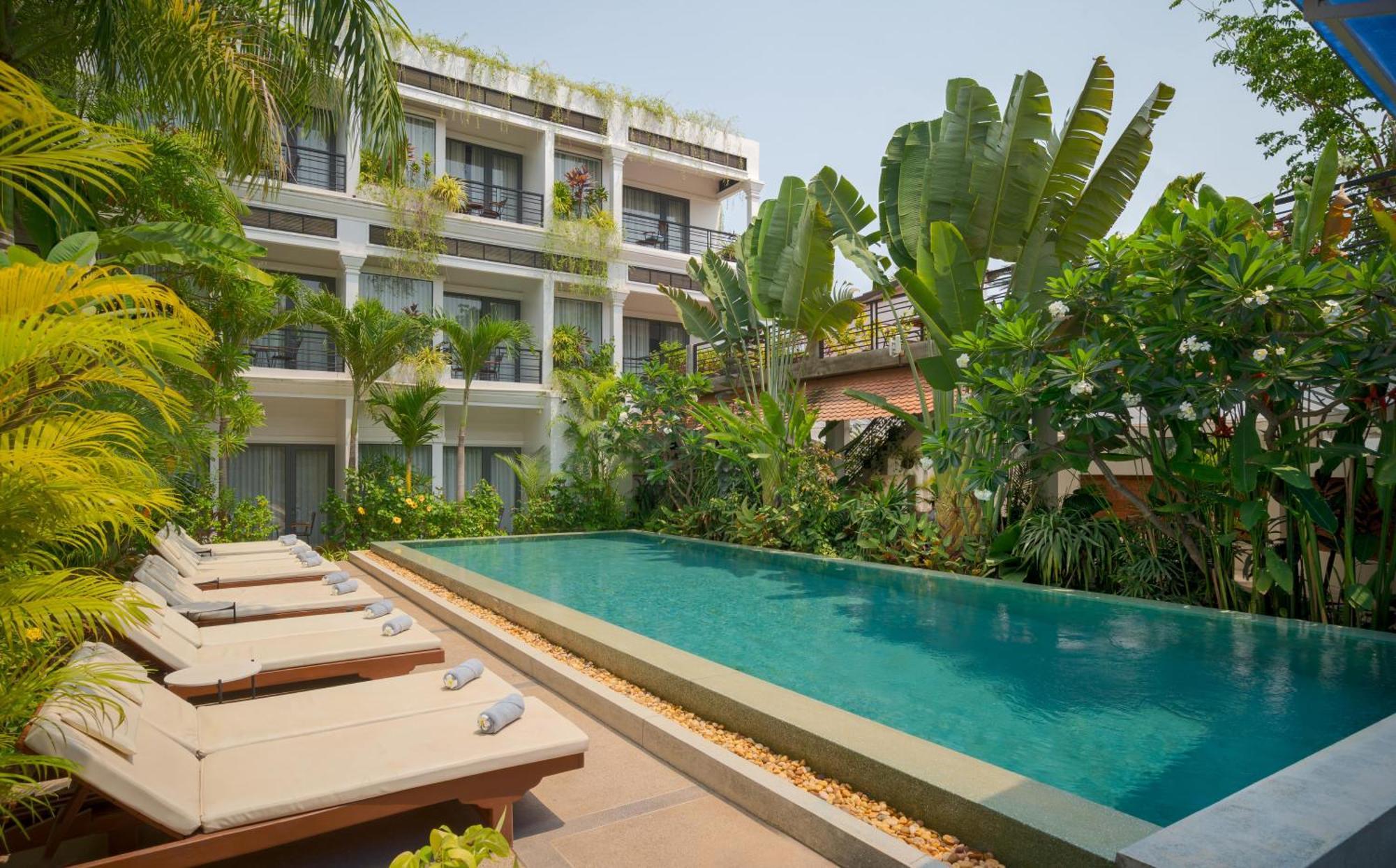 Khmer House Boutique Siem Reap Bagian luar foto