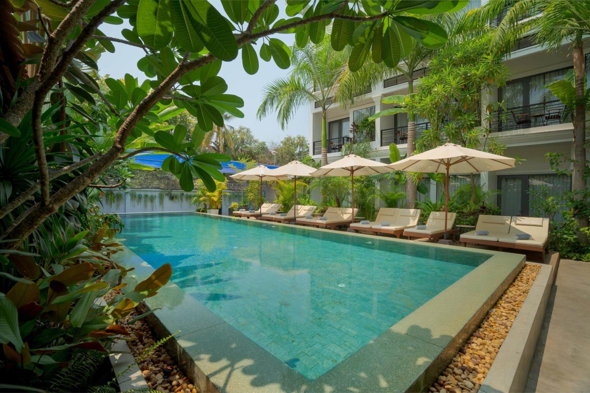 Khmer House Boutique Siem Reap Bagian luar foto